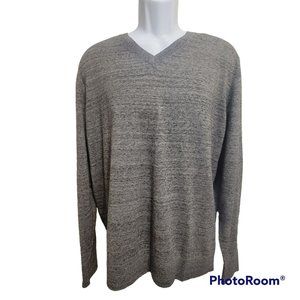 Gap Men's Heather Grey Light Weight Sweater Size Large EUC